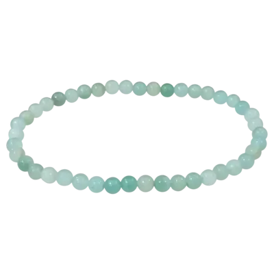 Bracelets - Bracelet Amazonite Brésil A perles 4mm - ARABESK