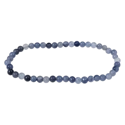 Bracelets - Blue Aventurine bracelet A beads 4mm - ARABESK