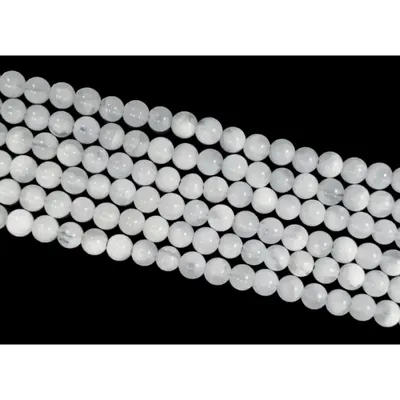 Bijoux - Aigue Marine A perles 4mm sur fil 40cm - ARABESK