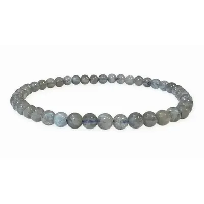 Bracelets - Labradorite bracelet AA beads 4-5mm - ARABESK
