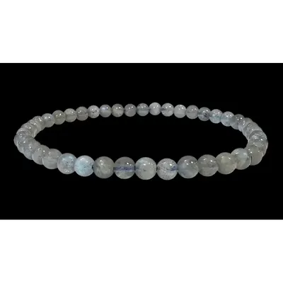 Bracelets - Labradorite bracelet AA beads 4-5mm - ARABESK