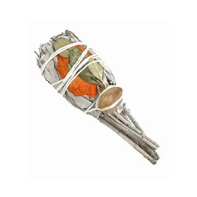 Scents - White Sage Torch with Citrine 25-30g 11cm - ARABESK