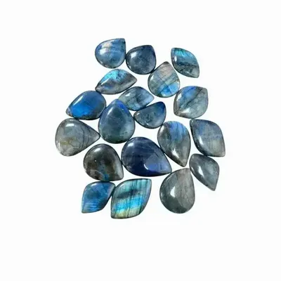 Jewelry - Labradorite cabochon drilled in width 200gr - ARABESK