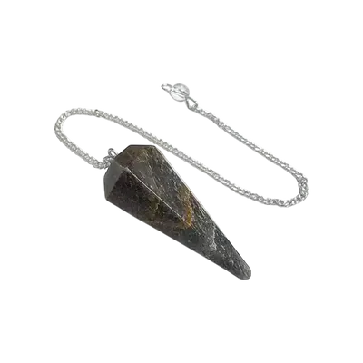 Jewelry - 6-sided conical marble pendulum - ARABESK