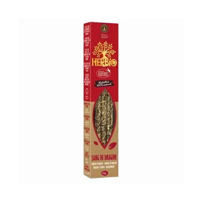 Senteurs - Encens Smudge Ecocert Herbio Sang de Dragon 20g - ARABESK