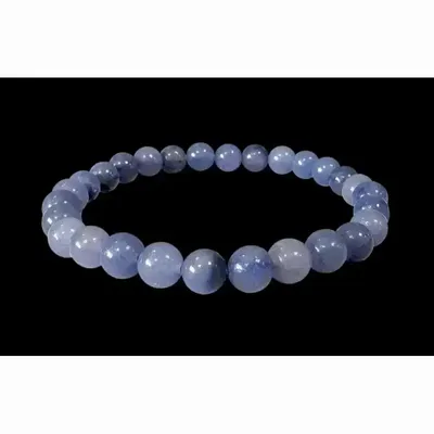 Bracelets - Bracelet Aventurine bleue A perles 6mm - ARABESK