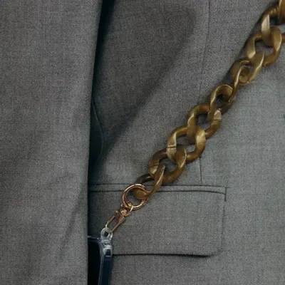 Gifts - Metallic PHONE CHAIN GRN - FOLIE À TROIS