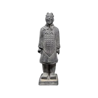 Sculptures, statuettes and miniatures - Black Statue in General Terracotta 20cm - ARABESK