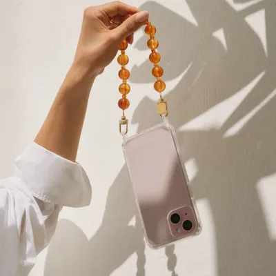 Cadeaux - Juniper Short SANGLE DE TÉLÉPHONE BRN - FOLIE À TROIS