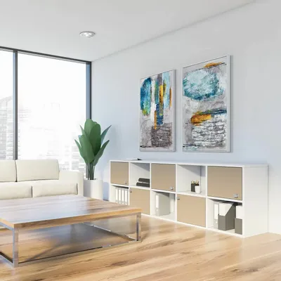 Services - 'Arona I' - Œuvre Originale - 80x110cm - PERSPECTIVA 10
