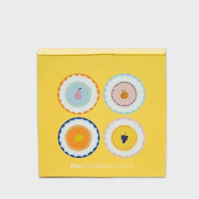 Everyday plates - Plate fruit fiesta / set of 4 - AND NOOK