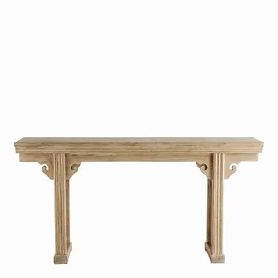 Consoles - Console BAO orme naturel recyclé 180x45x90 - BLANC D'IVOIRE