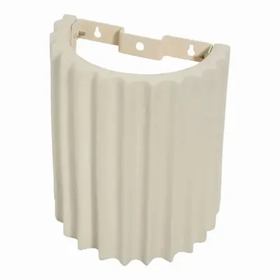 Wall lamps - OLYMPE wall light non-electrified beige ceramic 20x11.9x21.9 - BLANC D'IVOIRE
