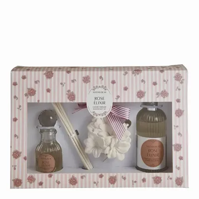 Coffrets et boîtes - Coffret découverte Les Intemporelles en Fleurs - Rose Elixir - MATHILDE M.