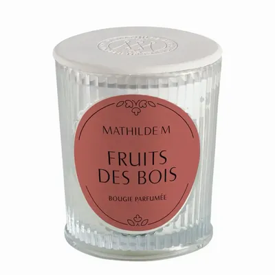Bougies - Bougie parfumée Les Intemporelles 145 g - Fruits des Bois - MATHILDE M.