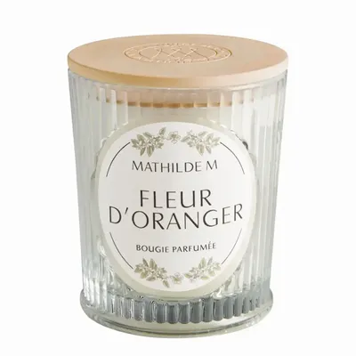 Bougies - Bougie parfumée Les Intemporelles en Fleurs 145 g - Fleur d'Oranger - MATHILDE M.