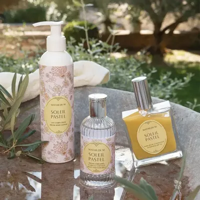 Fragrance for women & men - Perfumed body and hair mist 75 ml - Soleil Pastel - MATHILDE M.