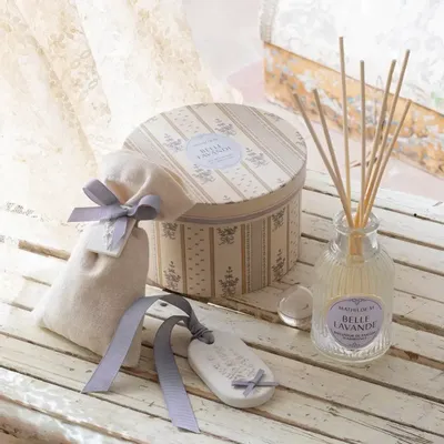 Coffrets et boîtes - Coffret de 5 décors parfumés - Belle Lavande - MATHILDE M.