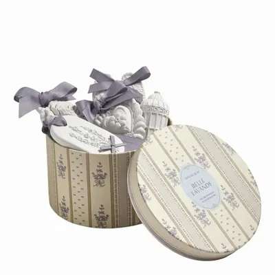 Caskets and boxes - Box of 5 scented decorations - Belle Lavender - MATHILDE M.