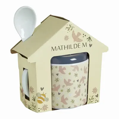 Coffrets et boîtes - Coffret mon petit goûter Une hirondelle a fait le Printemps - MATHILDE M.