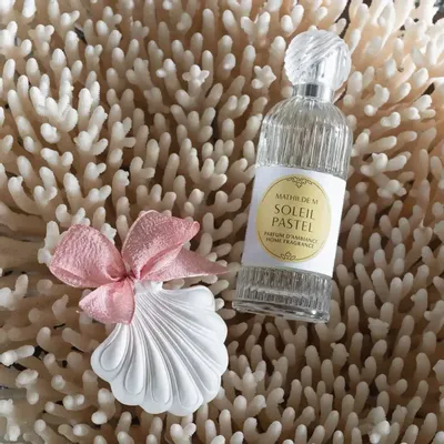 Home fragrances - Scented decor Shell small model - Soleil Pastel - MATHILDE M.