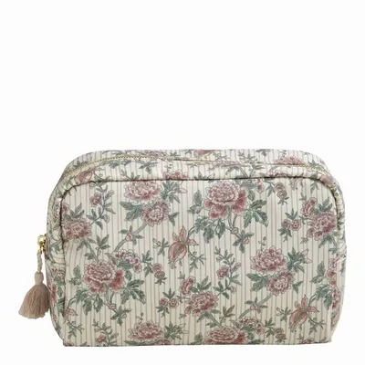 Clutches - Marquise large rectangular fabric toiletry bag - MATHILDE M.