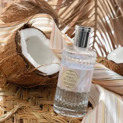Diffuseurs de parfums - Parfum d'ambiance Bain de Soleil 75 ml - Perle de Coco - MATHILDE M.