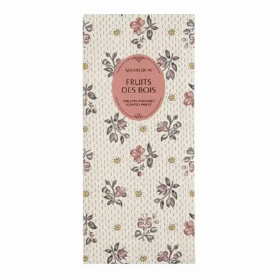 Parfums d'intérieur - Tablette parfumée Secret d'armoire - Fruits des Bois - MATHILDE M.
