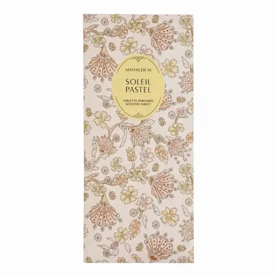 Home fragrances - Secret d'armoire scented tablet - Soleil Pastel - MATHILDE M.