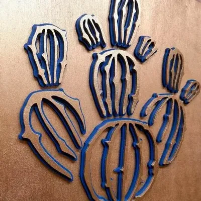 Other wall decoration - Textured wooden & embossed wall decoration - THORN OF LIGHT - LUMBRA BY PELLAS