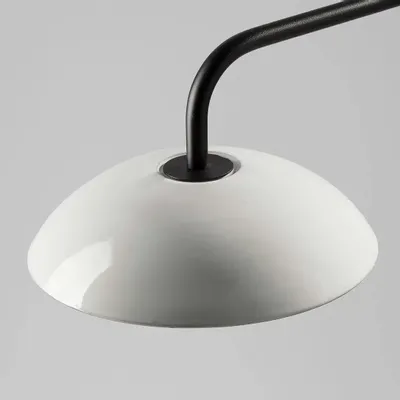 Wall lamps - ABSIDIOLA plato wall lamp with ceramic shade - LUXCAMBRA