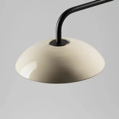 Wall lamps - ABSIDIOLA plato wall lamp with ceramic shade - LUXCAMBRA
