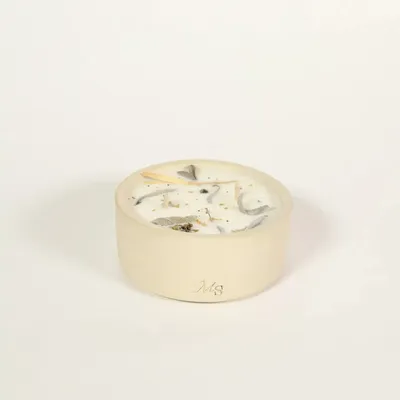 Floral decoration - Sandstone candle - Indoor garden (200G) - MAISON SÉJOUR