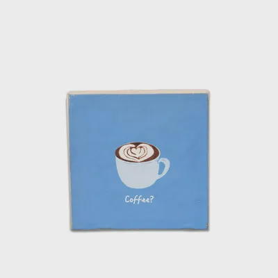 Coffee and tea - Decorative tile coffee - AND NOOK