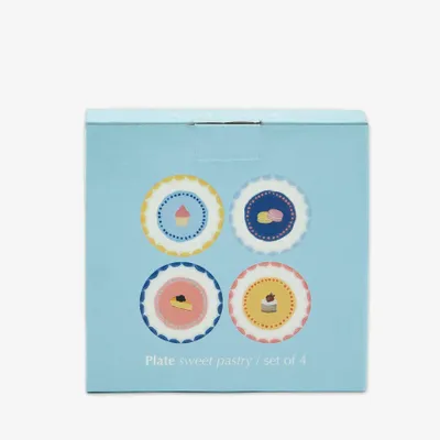 Everyday plates - Plate sweet pastry / set of 4 - AND NOOK