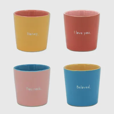 Tasses et mugs - Mug colorful affection / set of 4 - AND NOOK