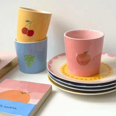Tasses et mugs - Mug fruitful / set of 4 - AND NOOK