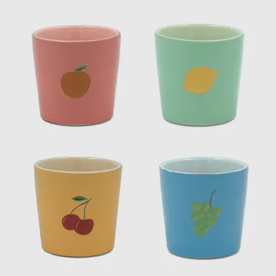 Mugs - Mug fruitful / set of 4 - AND NOOK