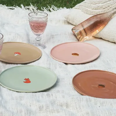 Assiettes au quotidien - Assiette forêt / set of 4 - AND NOOK