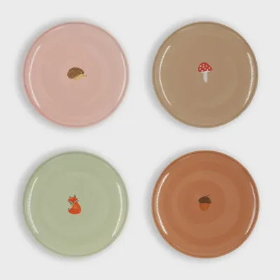 Assiettes au quotidien - Assiette forêt / set of 4 - AND NOOK