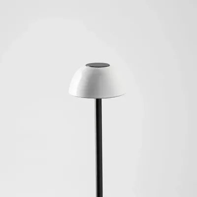 Lampes de table - ABSIDIOLA mini lampe à poser avec abat-jour en albâtre ou en céramique - LUXCAMBRA