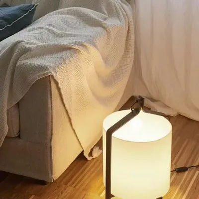 Lampes de table - FANAL lampe à poser noir de 48cm - LUXCAMBRA