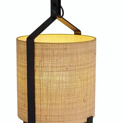 Table lamps - FANAL black table lamp 48cm - LUXCAMBRA