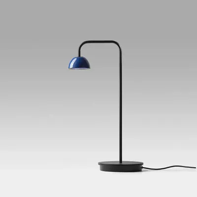 Lampes de table - ABSIDIOLA lampe à poser à bras court en albâtre ou céramique - LUXCAMBRA