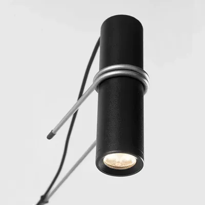 Wall lamps - HOLD wall lamp with steel structure and white or black support - LUXCAMBRA