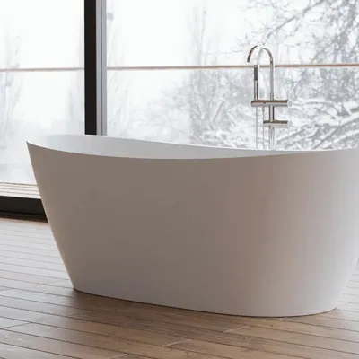 Baignoires - Baignoire îlot ovale VENECIA 170x80cm, by SPALINA - SPALINA