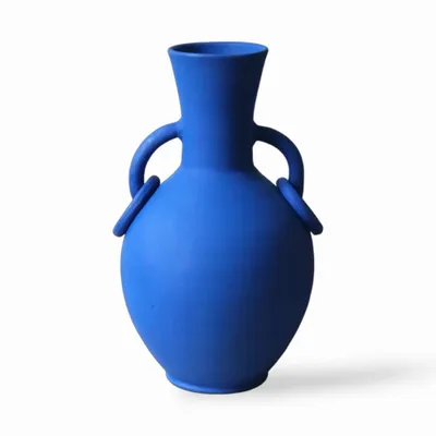 Vases - Cirta Vase - Matt Blue - MAISON MARMOL