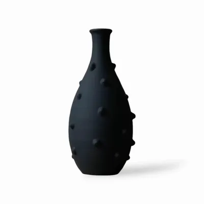 Vases - Timgad Vase - Matt Black - MAISON MARMOL