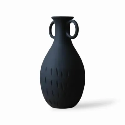 Vases - Vase Arcila - Noir mat - MAISON MARMOL