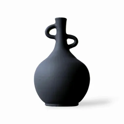 Vases - Lixus Vase - Matt Black - MAISON MARMOL